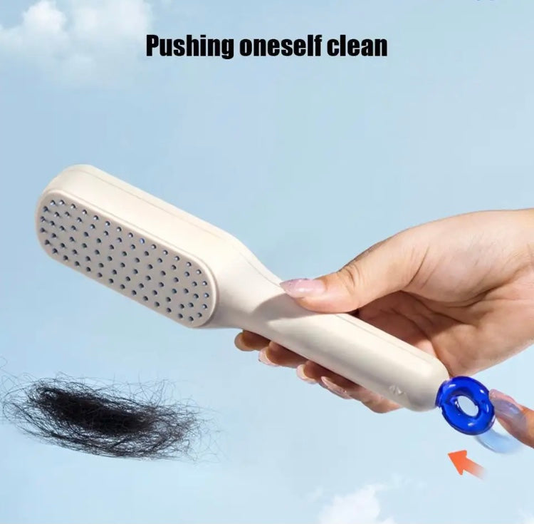 Self Cleaning Hair Brush, Anti-Static Hair Comb Magic Hair Brush, Anti Static Comb Self Cleaning Hair Brush, Anti-Static Hair Comb Magic Hair Brush, Anti Static Comb